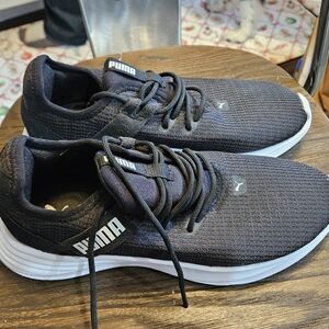 Puma Womens Black Athletic Shoes